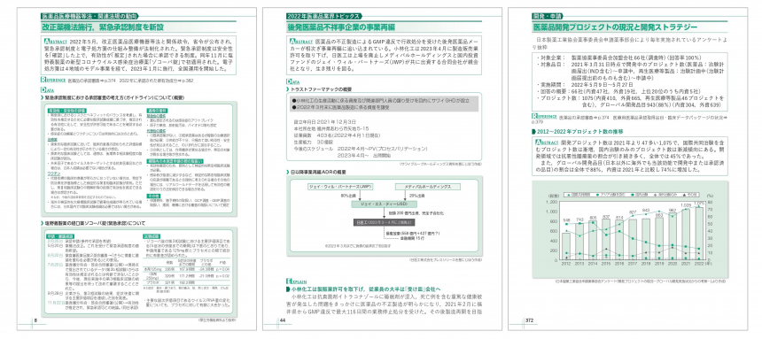 書籍紹介］ 薬事ハンドブック2023 薬事行政・業界の最新動向と展望 | PHARM TECH JAPAN  ONLINE-製剤技術とGMPの最先端技術情報サイト