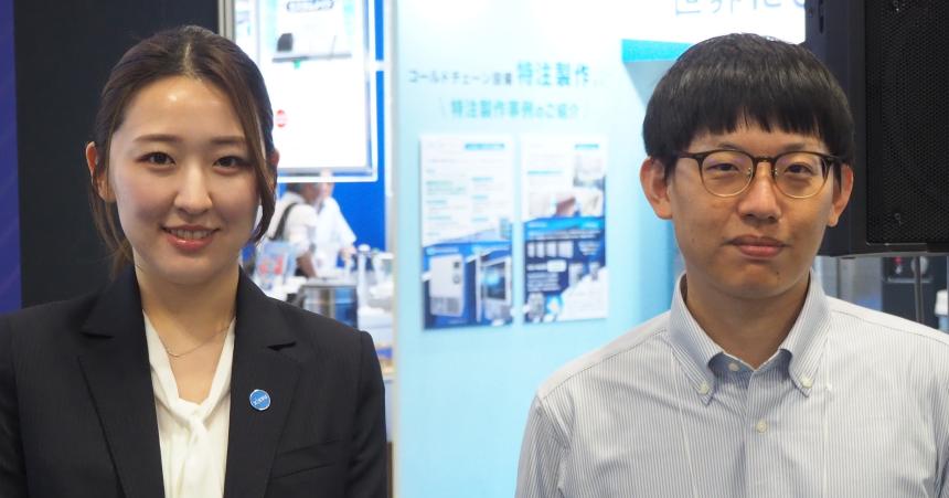 ⑥谷口氏（左）と帝人リジェネット・秋山氏（右）.JPG